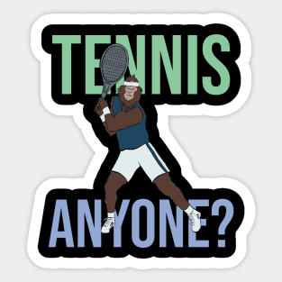 Tennis anyone? Sticker